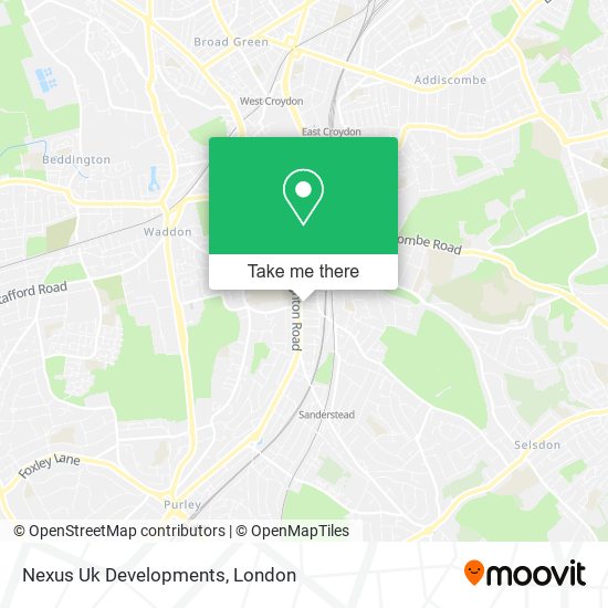 Nexus Uk Developments map