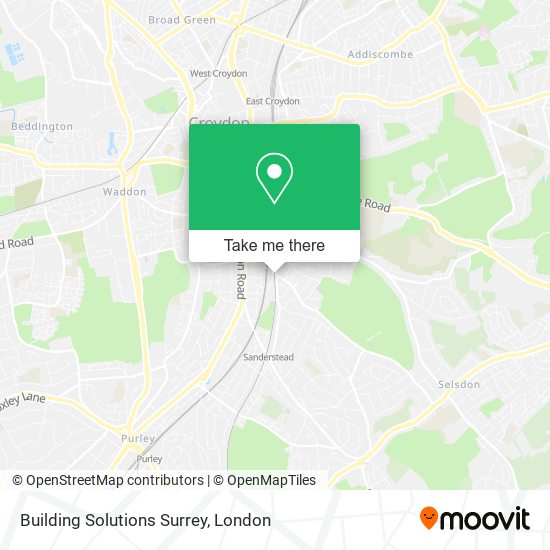 Building Solutions Surrey map