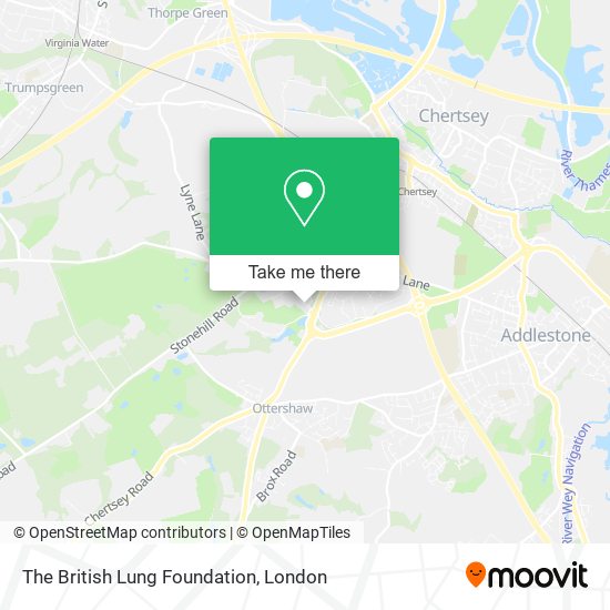 The British Lung Foundation map