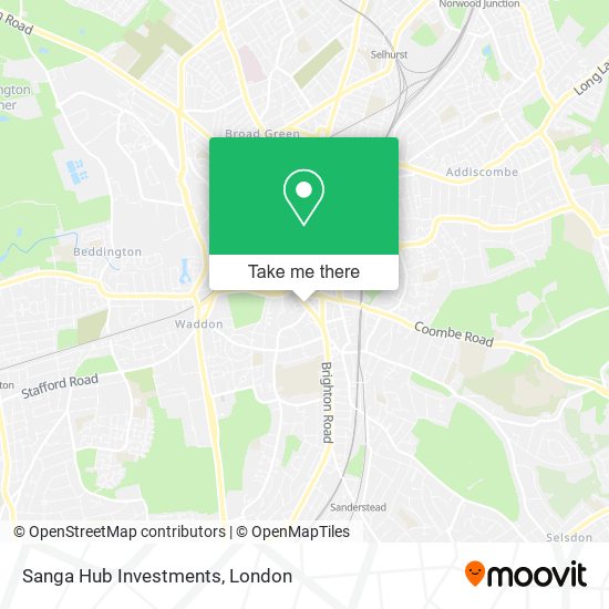 Sanga Hub Investments map