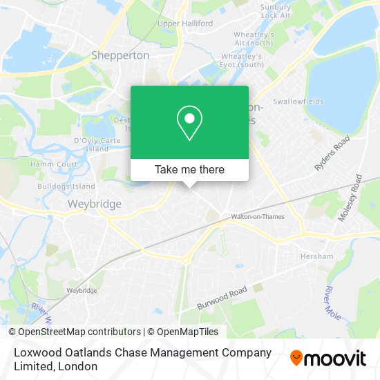 Loxwood Oatlands Chase Management Company Limited map