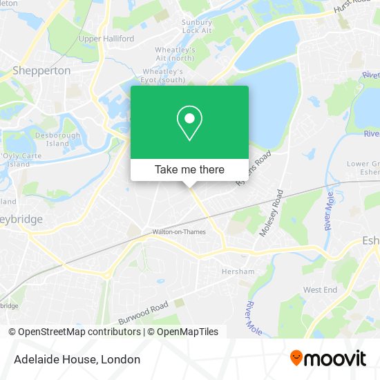 Adelaide House map