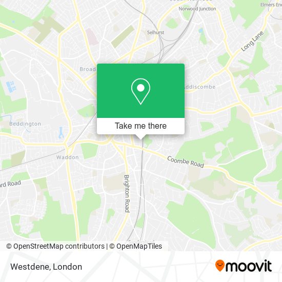Westdene map