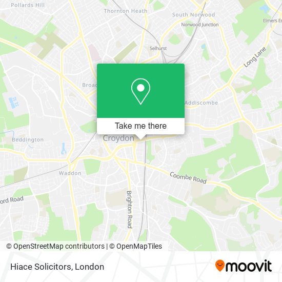 Hiace Solicitors map