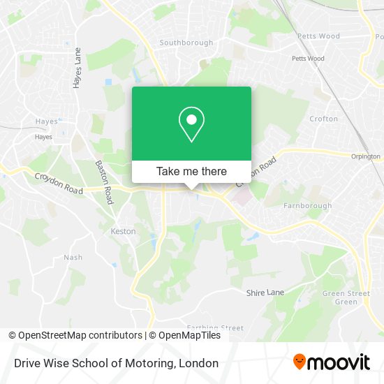 Drive Wise School of Motoring map