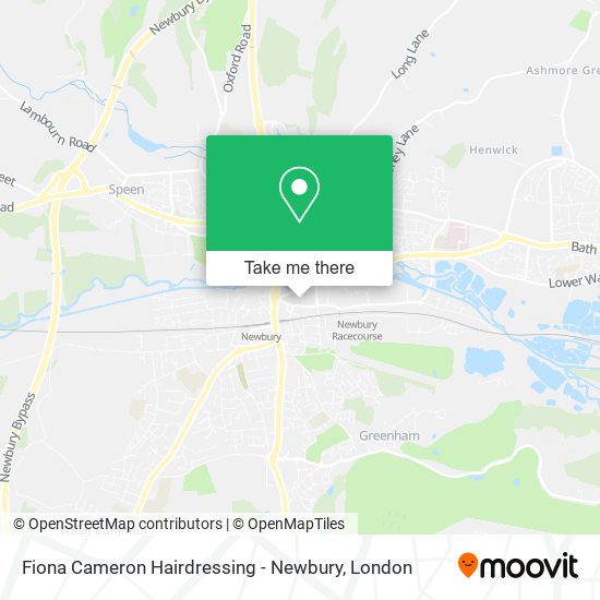 Fiona Cameron Hairdressing - Newbury map