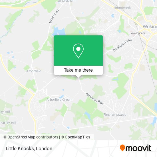 Little Knocks map