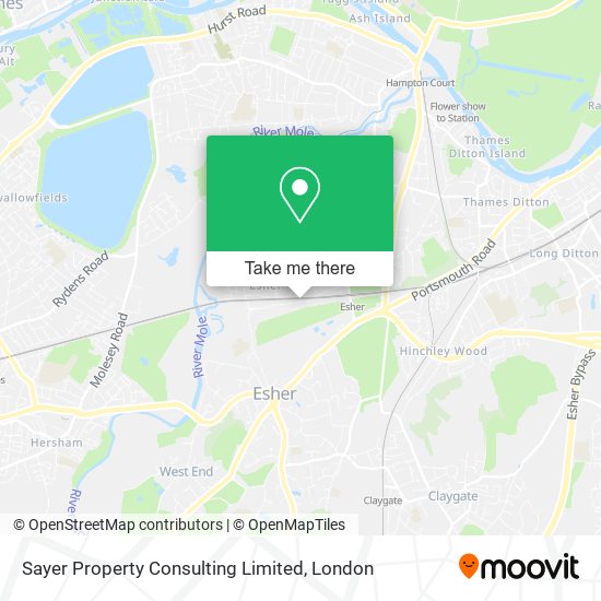 Sayer Property Consulting Limited map