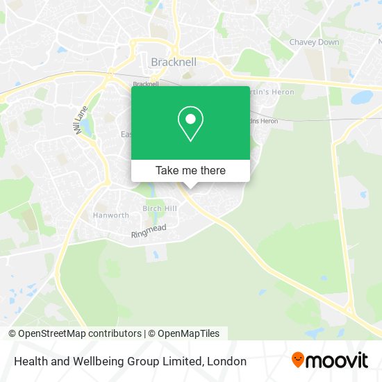 Health and Wellbeing Group Limited map