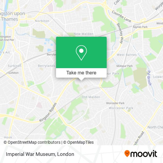 Imperial War Museum map