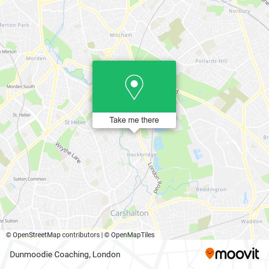 Dunmoodie Coaching map