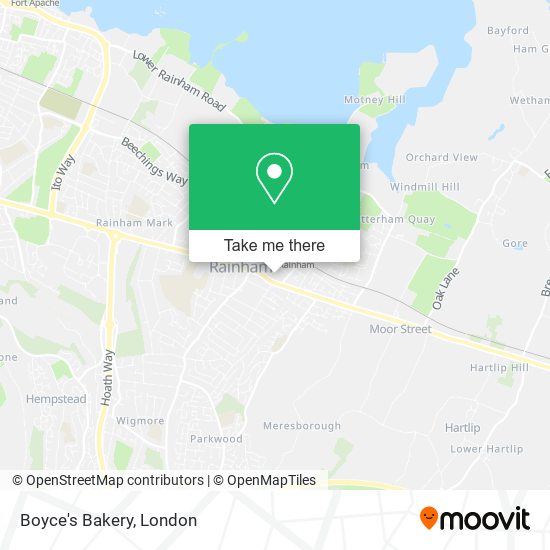 Boyce's Bakery map