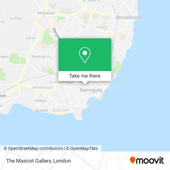 The Mascot Gallery map