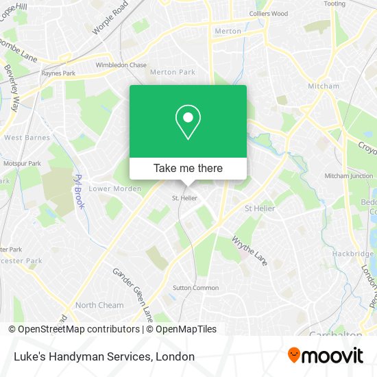 Luke's Handyman Services map
