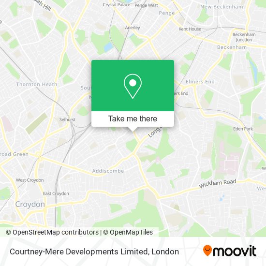 Courtney-Mere Developments Limited map