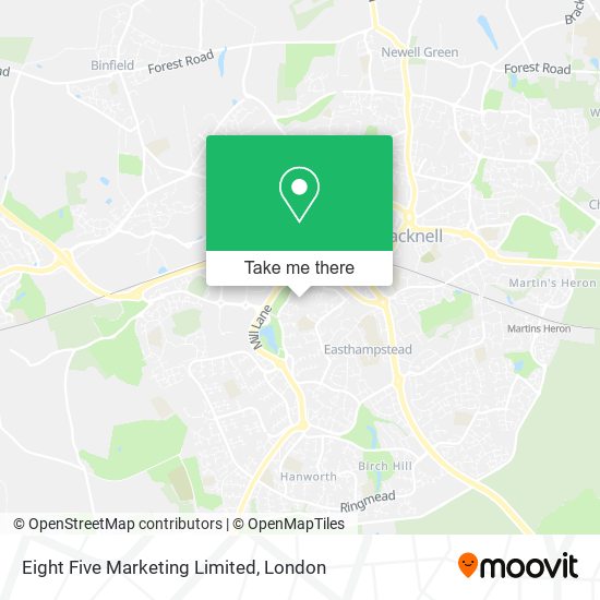 Eight Five Marketing Limited map