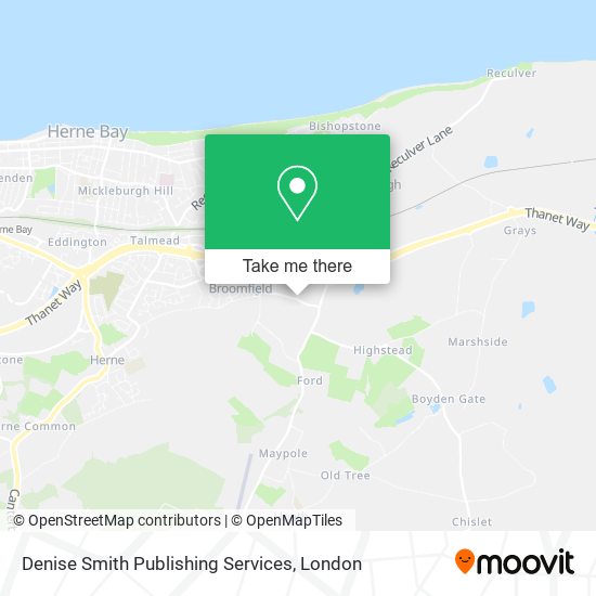 Denise Smith Publishing Services map