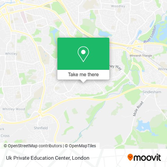 Uk Private Education Center map