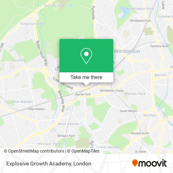 Explosive Growth Academy map