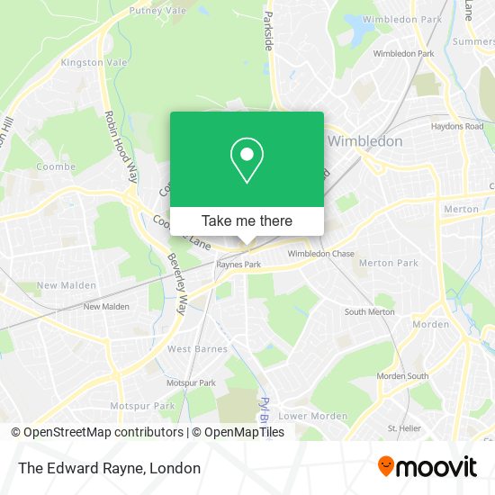 The Edward Rayne map