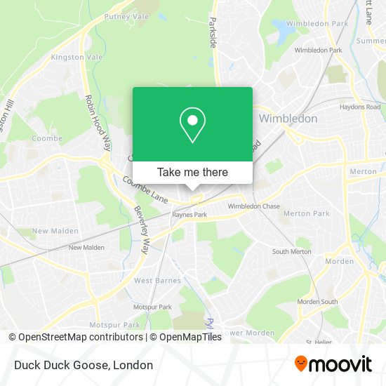 Duck Duck Goose map