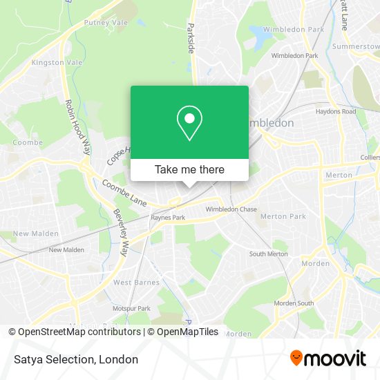 Satya Selection map