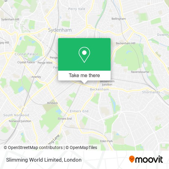 Slimming World Limited map
