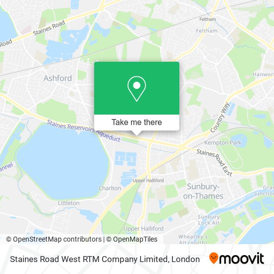 Staines Road West RTM Company Limited map