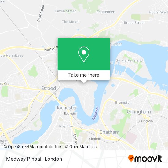 Medway Pinball map