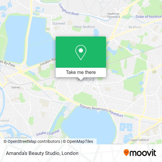 Amanda's Beauty Studio map