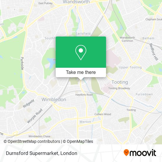 Durnsford Supermarket map