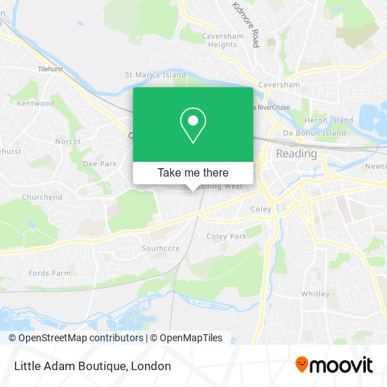 Little Adam Boutique map