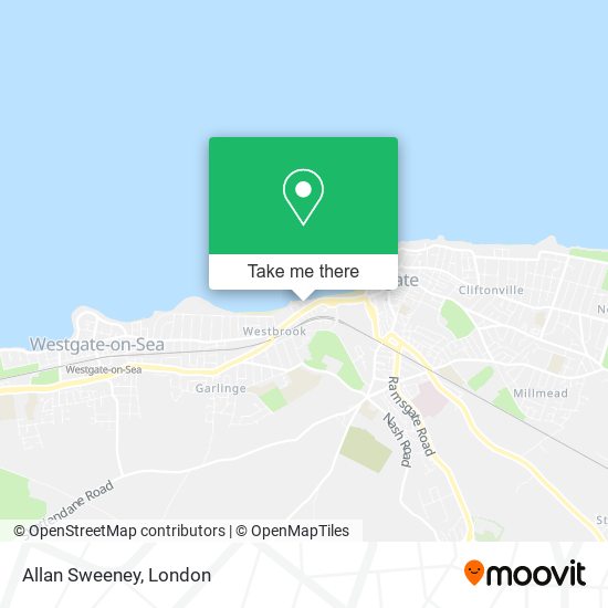 Allan Sweeney map