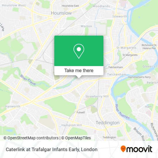 Caterlink at Trafalgar Infants Early map