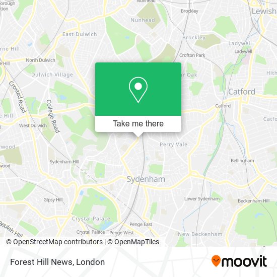Forest Hill News map