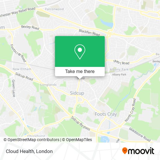 Cloud Health map