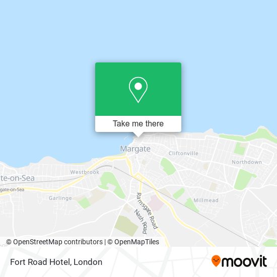 Fort Road Hotel map
