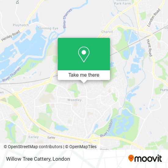 Willow Tree Cattery map
