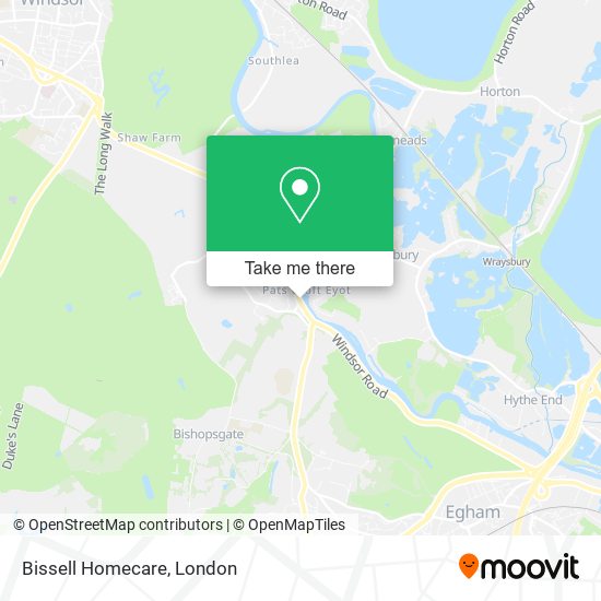 Bissell Homecare map