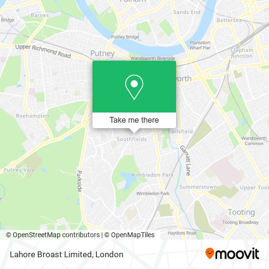 Lahore Broast Limited map