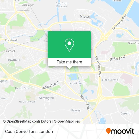 Cash Converters map