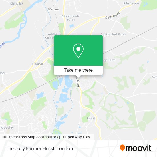 The Jolly Farmer Hurst map