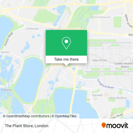 The Plant Store map