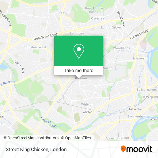 Street King Chicken map