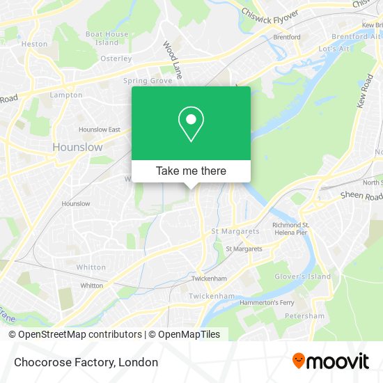 Chocorose Factory map