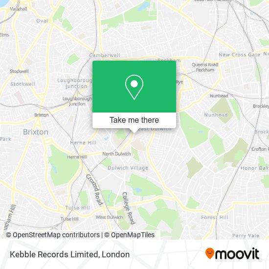 Kebble Records Limited map