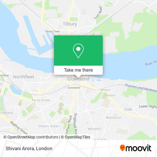 Shivani Arora map