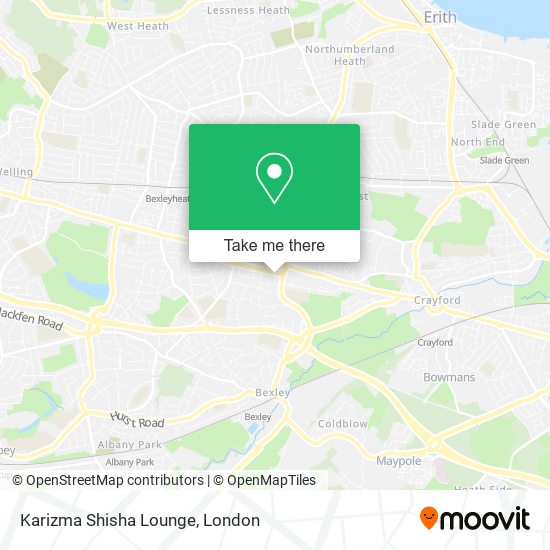Karizma Shisha Lounge map
