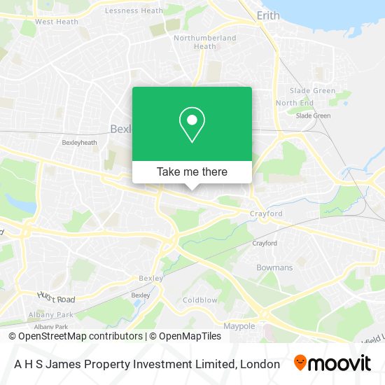 A H S James Property Investment Limited map