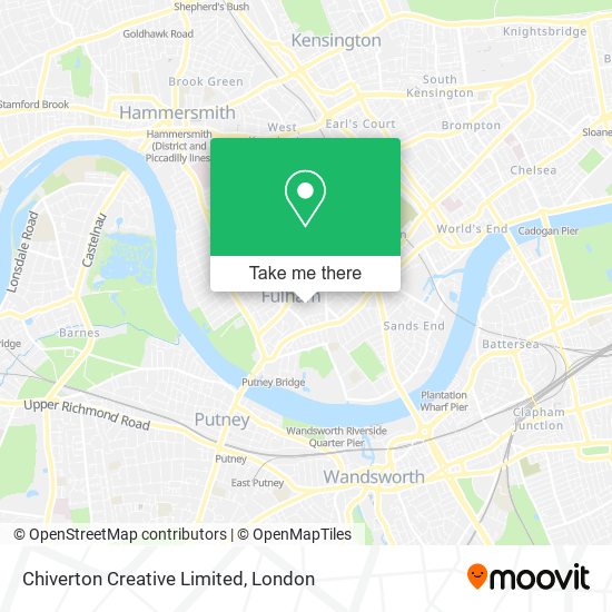 Chiverton Creative Limited map
